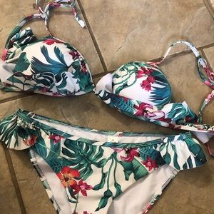 Floral swimsuit